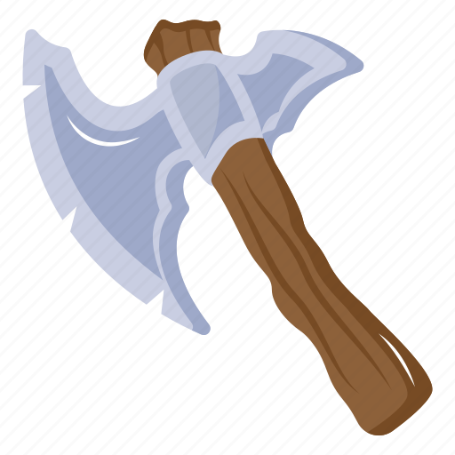 Battleaxe, axe, hatchet, tomahawk, cutting tool icon - Download on Iconfinder