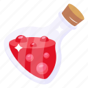 elixir, magic potion, potion bottle, poisonous liquid, spell liquid