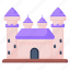 palace, castle, fort, fortress, royal building 
