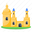 palace, castle, fort, fortress, royal building
