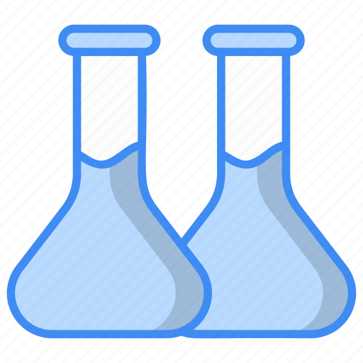 Flask, glass, beaker, laboratory equipment, test tube, conical flask icon - Download on Iconfinder