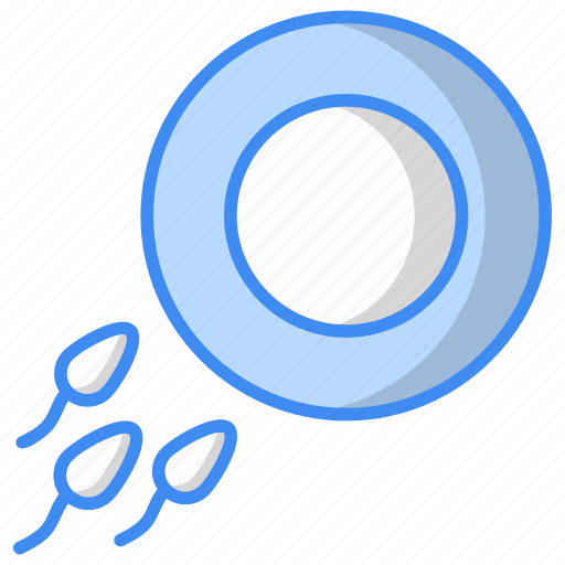 Conception, sperm, spermatozoid, fertilization, nucleus, insemination icon - Download on Iconfinder