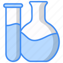 lab, equipment, lab equipment, microscope, conical, flask, test tube
