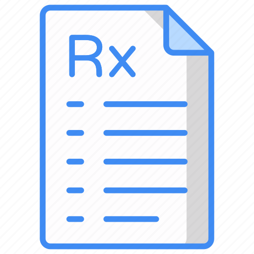 Rx, medication, medicine, prescription, pharmacy, recipe icon - Download on Iconfinder