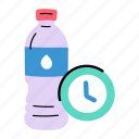 water bottle, water intake, liquid intake, aqua bottle, drink
