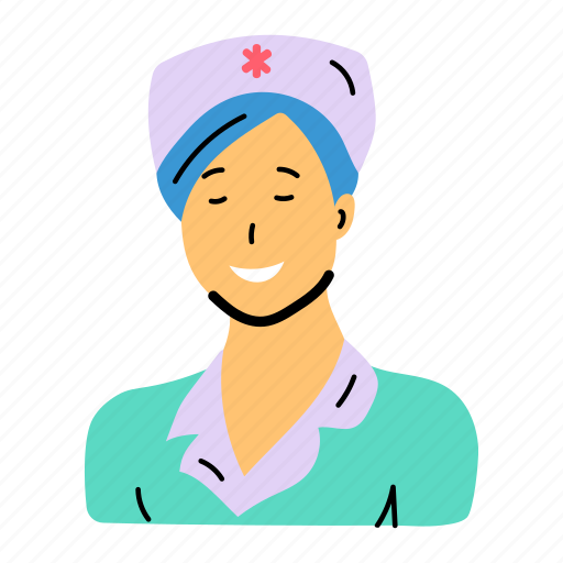 Hospital worker, nurse, hospital employee, hospital staff, nursemaid icon - Download on Iconfinder