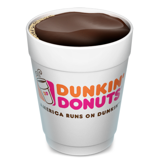 Coffee, drink, dunkin donuts, open icon - Free download