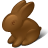 rabbit, easter, chokolate 
