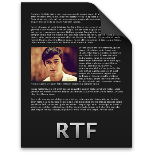 Rtf icon - Free download on Iconfinder