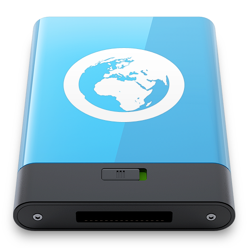 Blue, server, w icon - Free download on Iconfinder