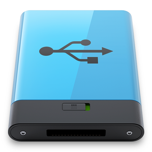 Blue, usb, b icon - Free download on Iconfinder