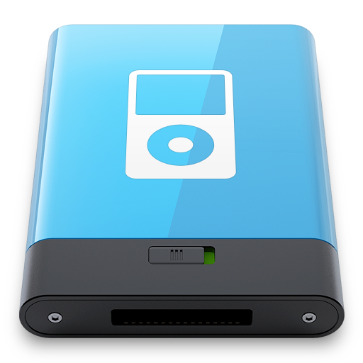 Blue, ipod, w icon - Free download on Iconfinder