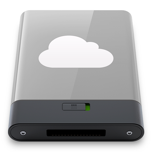 Grey, idisk, w icon - Free download on Iconfinder