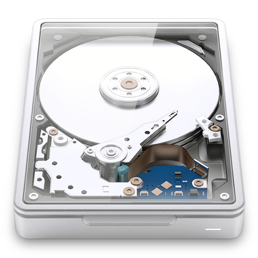 Internal, clear, harddisk, disk, storage, harddrive, drive icon - Free download