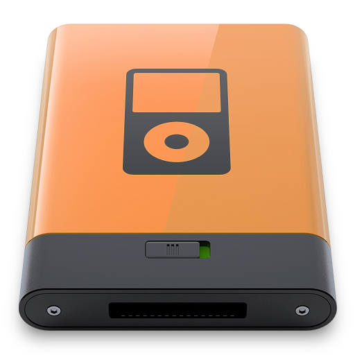 Orange, ipod, b icon - Free download on Iconfinder