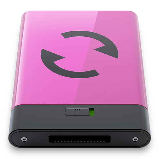Pink, sync, b icon - Free download on Iconfinder