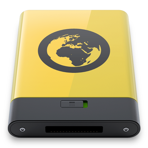 Yellow, server icon - Free download on Iconfinder