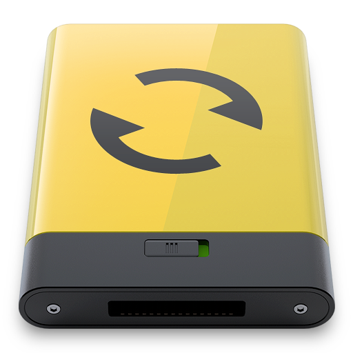 Yellow, sync icon - Free download on Iconfinder