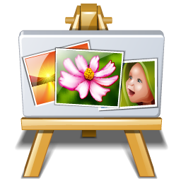 Gallery, paintings, photos, portfolio icon - Free download
