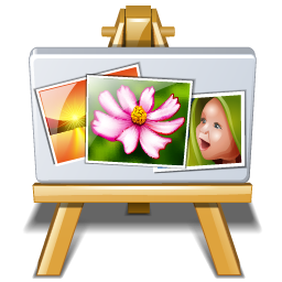 Gallery, paintings, photos, portfolio icon - Free download