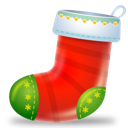 boot, christmas, sock