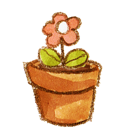 flower, pot