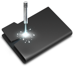 Laser, folder icon - Free download on Iconfinder
