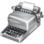 publish, typewriter 