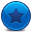 star, blue, rating