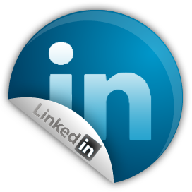 Linkedin, sticker icon - Free download on Iconfinder