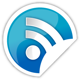 Blue, rss icon - Free download on Iconfinder