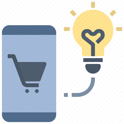 A-commerce, ecommerce, idea, innovation, shopping icon - Download on Iconfinder