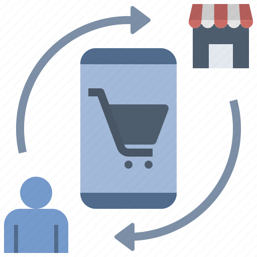 A-commerce, application, ecommerce, outsourcing, shop, shopping icon - Download on Iconfinder