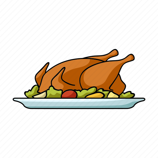 Chicken, cooking, dish, food, meat, poultry, restaurant icon - Download on Iconfinder