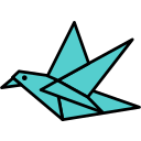 origami, paper, bird, shape, asia, japanese, asian, traditional
