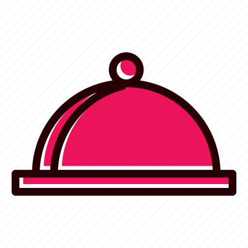 Food, hungry, movable food cover, tableware icon - Download on Iconfinder