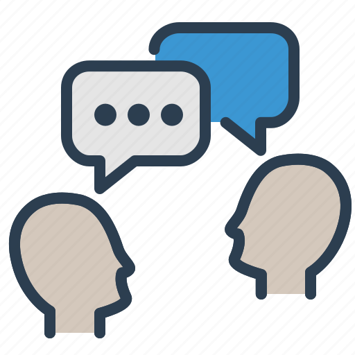 Communication, dialogue, discuss, meeting icon - Download on Iconfinder