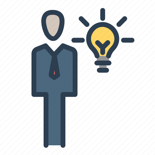 Brainstorming, business idea, businessman, startup icon - Download on Iconfinder
