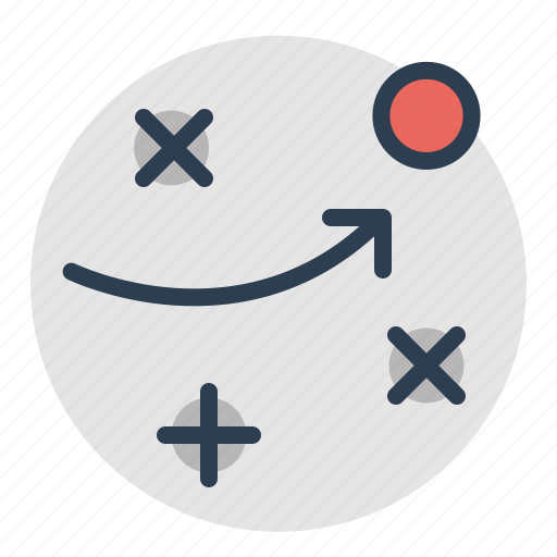 Business solution, path, strategy, tactics icon - Download on Iconfinder