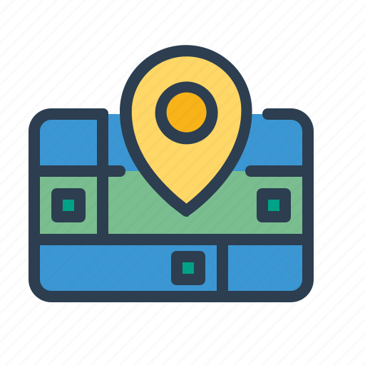 City, location, pin, road, street icon - Download on Iconfinder