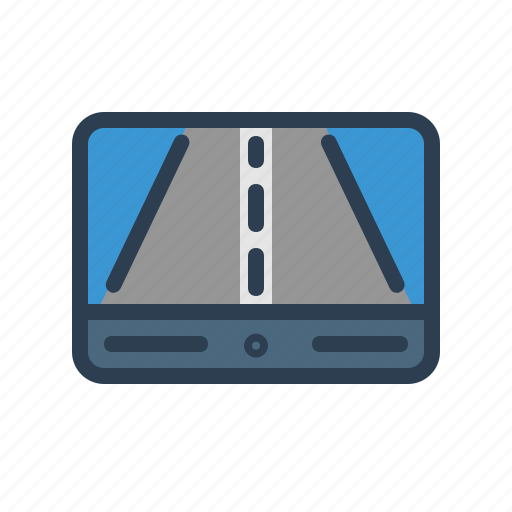 Device, gps, navigator, road icon - Download on Iconfinder