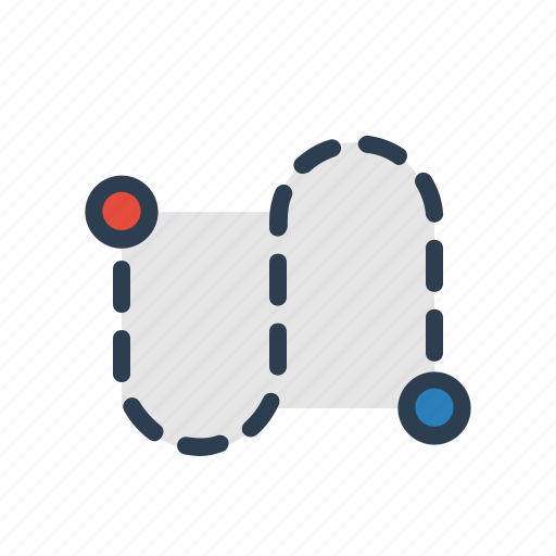 Path, road, route, way icon - Download on Iconfinder