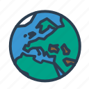 europe, globe, location, map, world