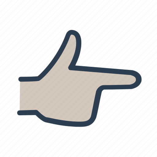 Finger, forward, hand, right icon - Download on Iconfinder