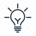 brain storming, creativity, electricity, fresh idea, lamp, light bulb, lightning 