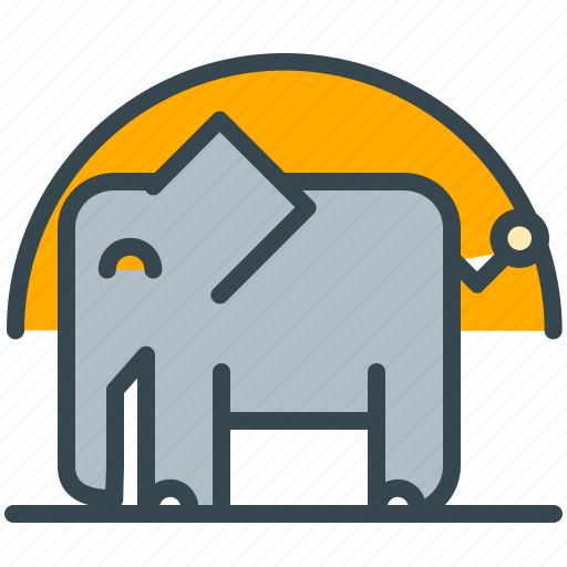 Abroad, africa, elephant, holiday, safari icon - Download on Iconfinder