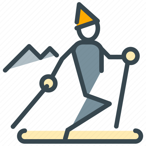 Abroad, activitiy, hobby, skiing, snowboarding, sport icon - Download on Iconfinder