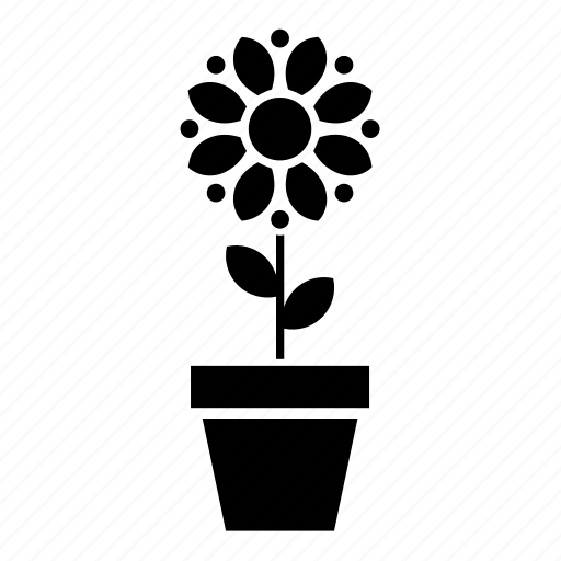 Abstract, flower, flowerpot, garden, nature, pot, shape icon - Download on Iconfinder