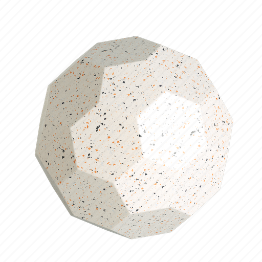 Abstract, polygon, surface, sphere, round, 3d, ball icon - Download on Iconfinder