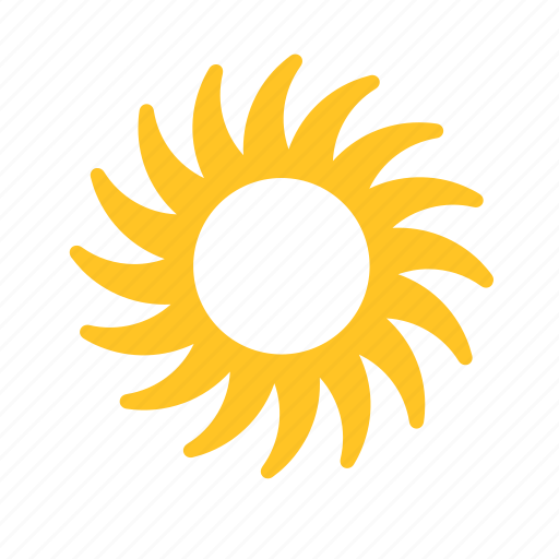 Abstract, flower, shape, sun, sunset, weather, yellow icon - Download on Iconfinder